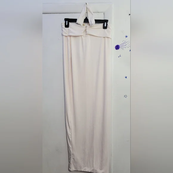 Brand New Oh Polly strapless dress Maxi Size 12 - Picture 2 of 11